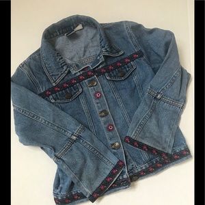Girls Mickey & Co Vintage Denim Jacket
